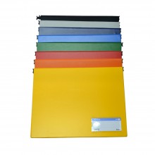 PVC Computer File (802) - Mix Colour / 20pcs