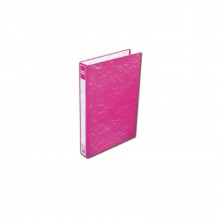 K2 8925 Fancy Hard Cover Ring File (Pink) / 48pcs