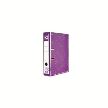 K2 8997 Fancy Hard Cover Arch File (Fancy Purple) / 40 pcs