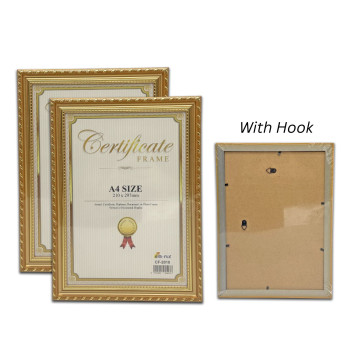 EMI Certificate Frame A4 (With Hook) - 1pcs