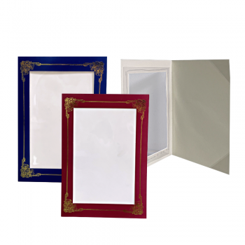522A Certificate Holder with PVC Window - 12pcs