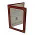 Premium Certificate Holder with Window (523) - Maroon / 20pcs