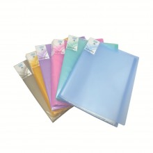 PP Clear Book 40's (Mix Colour) / 24pcs