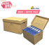 Document Storage Box + 6pcs EMI 3" PVC Arch File (F4)