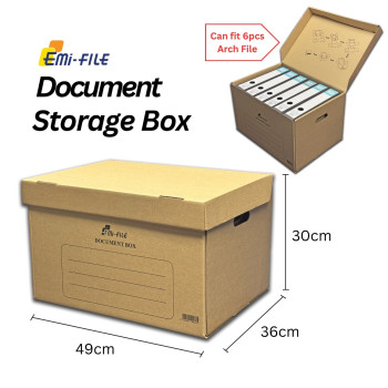 Document Storage Box - 1pcs