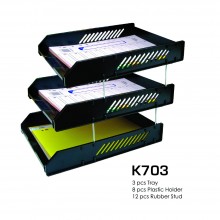 K703 Letter Tray (3 Layer) / 1 set