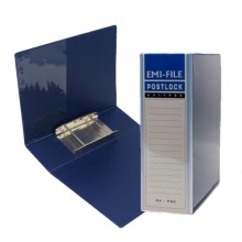 2 Post Lock File (80mm) - Blue / 1 box
