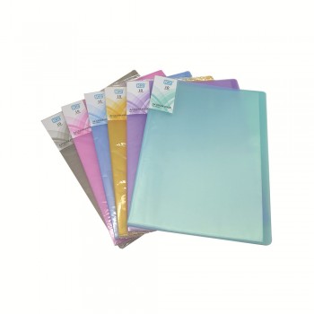 PP Clear Book 10's (Mix Colour)  / 24pcs