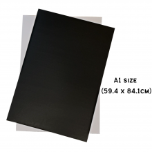 Black Mounting Board (A1 Size) - 50pcs