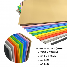 PP Impra Board 3mm (A3 Size) - 30pcs/pkt