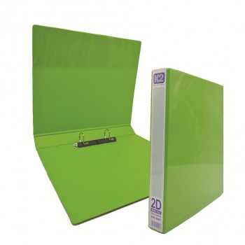 K2 GAT 25MM 2D Ring File - Fancy Green / 30 pcs