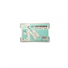 ID 2020 Card Holder - Transparent White / 50pcs
