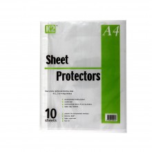 K2 Sheet Protector Refill Clear A4/10's 0.07mm