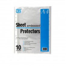 K2 Sheet Protector Refill Emboss A4/10's 0.05mm