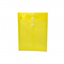 PP Envelope File F4 - (Yellow) / 12pcs