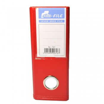 EMI PVC 3" Voucher File (Red) / 48pcs