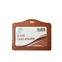 ID 3030 (L) PVC Card Holder (Brown) / 25pcs