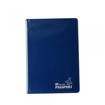 PVC Passport Cover (Blue) / 12 pcs